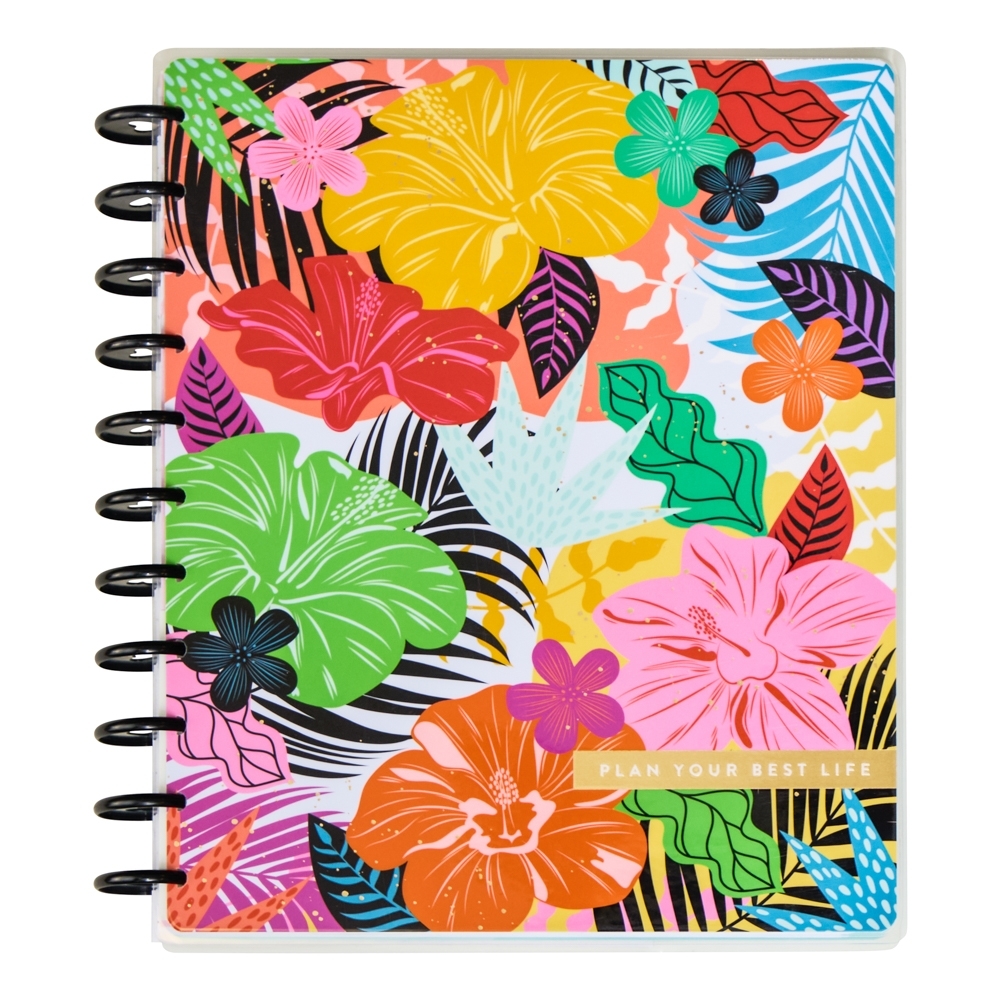 Colorful Floral Planner